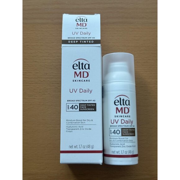 EltaMD UV Daily Broad Spectrum SPF 40 Deep Tinted Face Sunscreen 1.7 oz - Picture 1 of 10